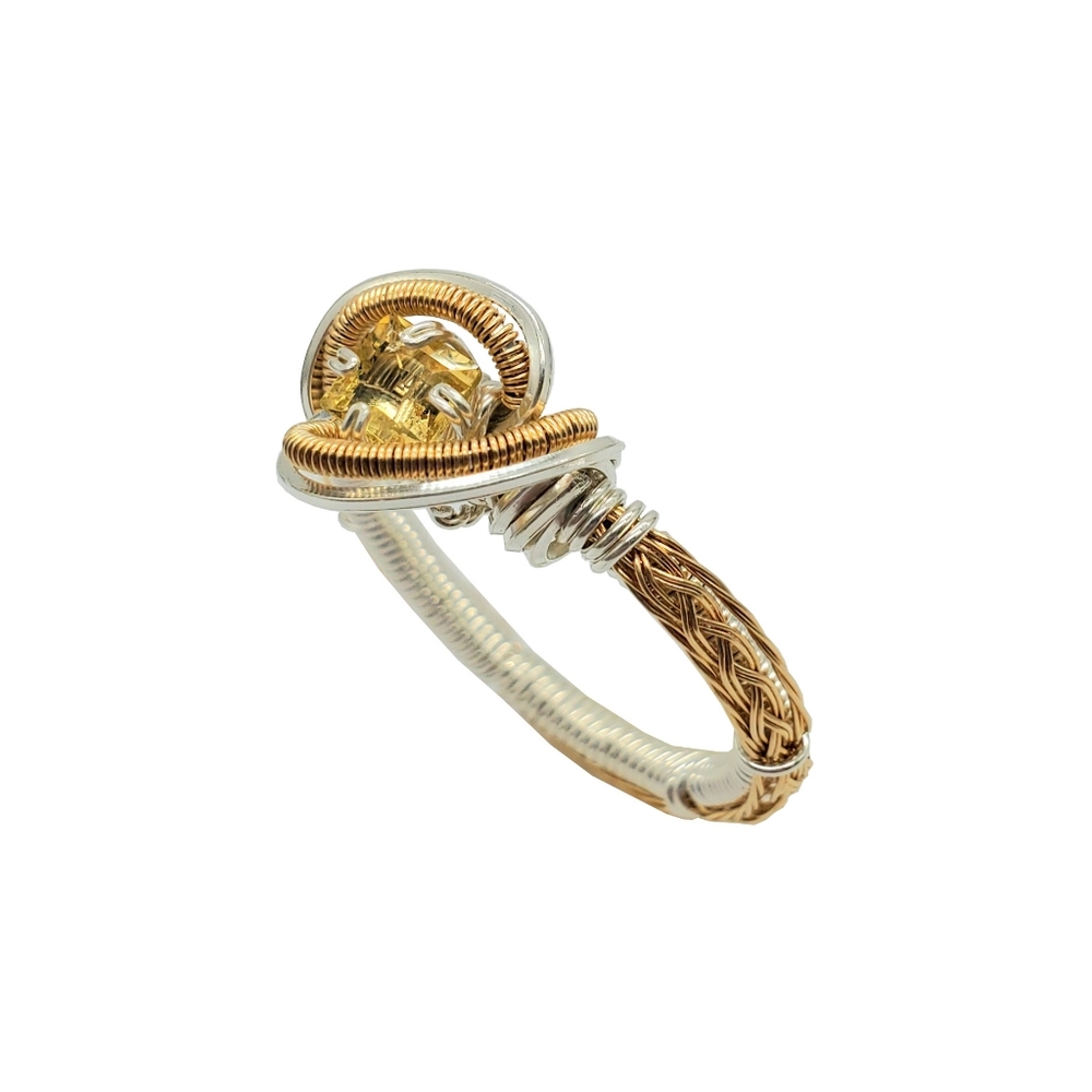Citrine Sterling Silver Ring